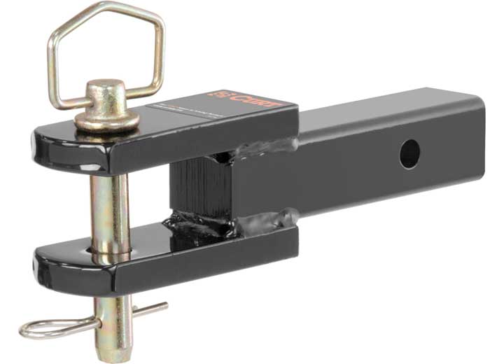 Curt Clevis Pin Ball Mount w/ 1" Diameter Pin, 2" Shank, 6K Lbs • 45821