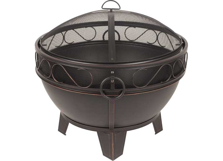 Pleasant Hearth 28" Round Bellora Wood Fire Pit • OFW295R