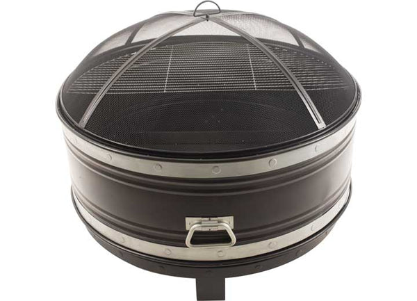 Pleasant Hearth 36" Round Colossal Steel Wood Fire Pit • OFW651R