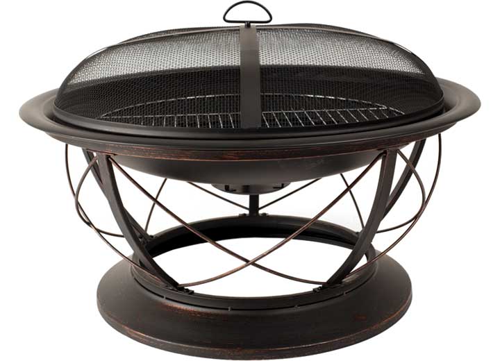Pleasant Hearth 30" Round Palmetto Wood Fire Pit • OFW717RC