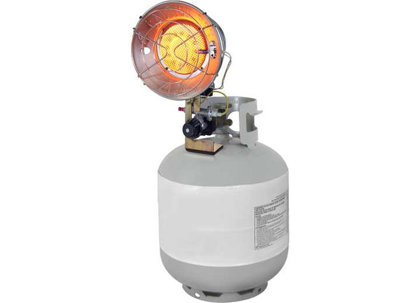 Dyna-Glo Single Burner Portable Radiant Propane Tank Top Heater, 9,000-15,000 BTU • TT15CDGP