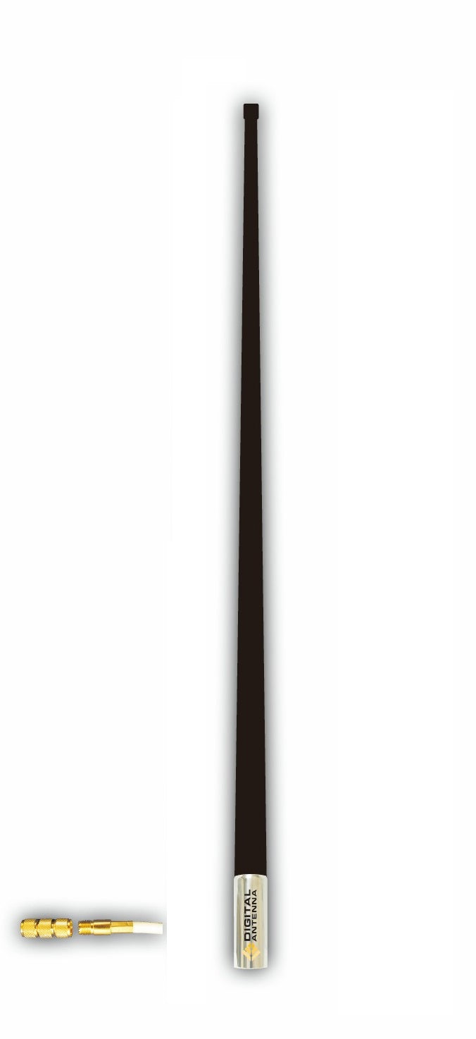Digital Antenna 500 GOLD Series 4' 4.5 dB Black AIS Antenna with 15' RG8X Cable • 594-MB