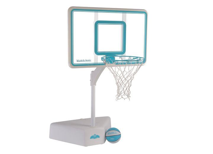 Dunn-Rite Splash & Shoot Clear Adjustable Height Premium Pool Basketball Hoop • B6000C