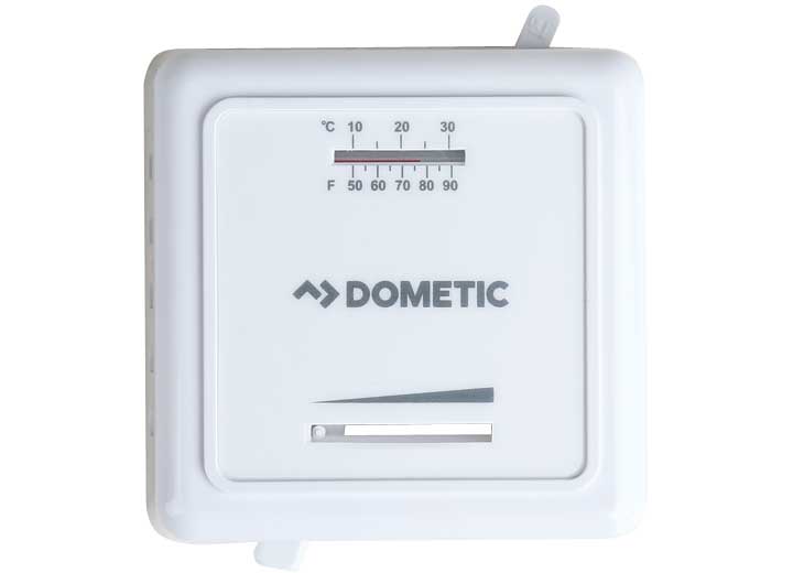 Dometic Single Stage Wall Thermostat For Furnace Control, White • 38453