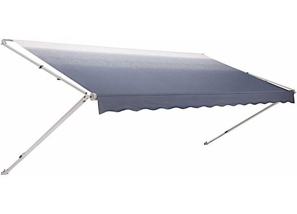 Dometic 8500 Manual Patio Awning, 12' L x 8' Ext, Azure Fade • 848NT12.400B