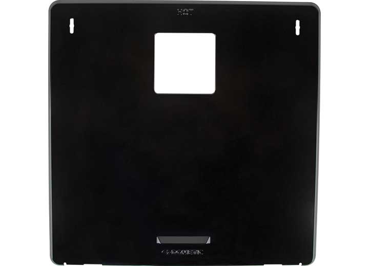 Dometic 10 Gallon Water Heater Door, Double Latch, Black • 95500