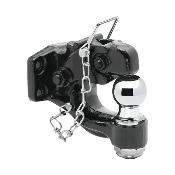 Draw-Tite Pintle Hook & Ball Combination, Bolt-On, 16,000 lbs. Capacity Hook, 2 Inch Diameter Ball, 10,000 lbs. Capacity Ball • 6301120