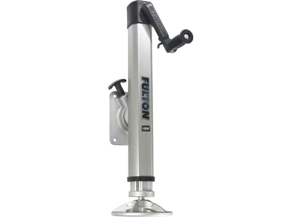 Fulton F2 Marine Trailer Jack, 2,000 lbs. Lift Capacity, Sidewind, Bolt-On Side Mount, 10 Inch Travel • 1413230134