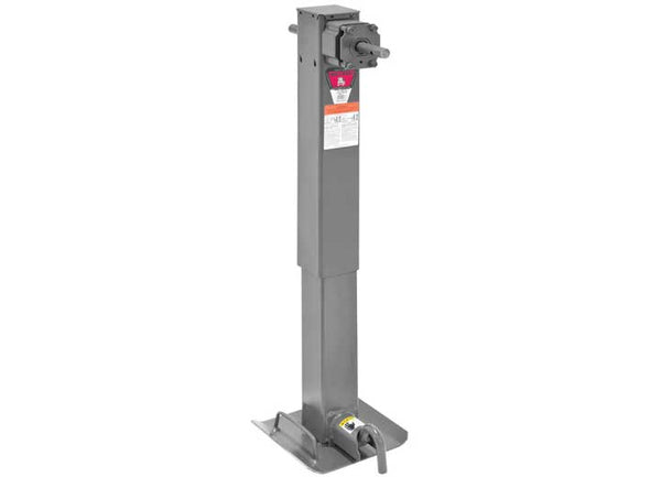 Draw-Tite 2-Speed Square Trailer Jack, 12,000 lbs. Lift Capacity, Side Wind, 12-1/2 in. Travel • 183401
