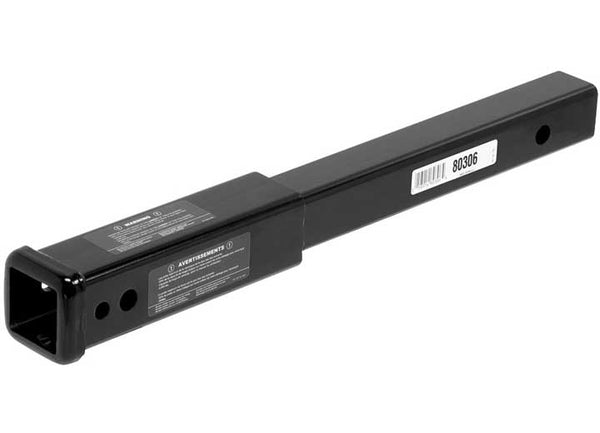 Draw-Tite Trailer Hitch Extension, Fits 2 in. Receiver, 18 in. Length • 80306