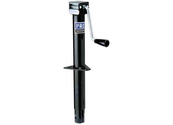 Pro Series Round Trailer Jack, A-Frame, 2,000 lbs. Lift Capacity, Sidewind, Bolt-On, 14 Inch Travel • RV20000303