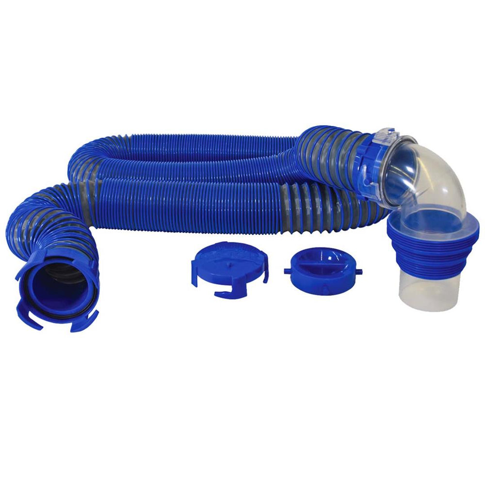 Duraflex Gator Polymer Ribbed RV Sewer Hose Kit, 15 Ft • 22005