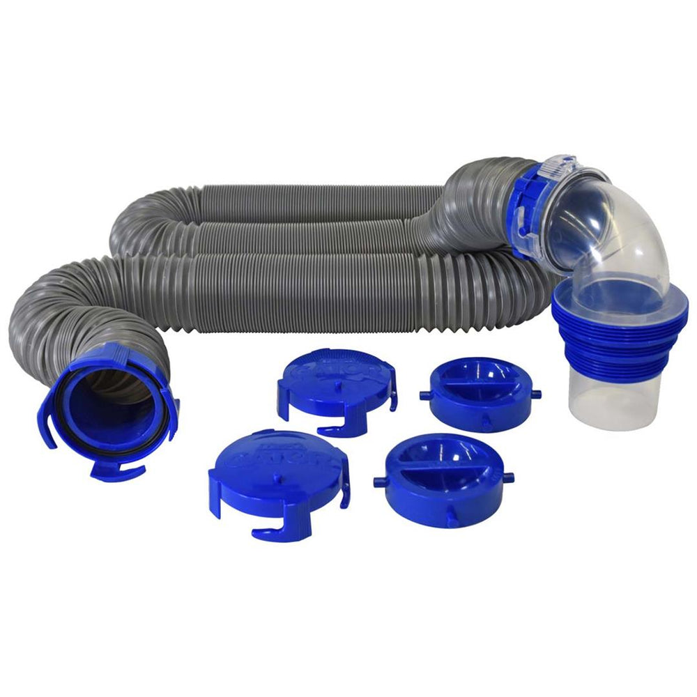 Duraflex Gator 21 Mil Polypropylene RV Sewer Hose Kit, 20 Ft • 22004