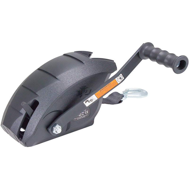 Dutton-Lainson Premium Pulling Winch, 20' Strap, 1,500 lb • 17027