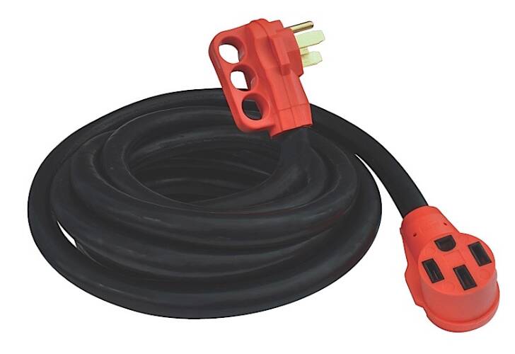 Valterra 25' Mighty Cord 50 Amp Extension Cord with Handle • A10-5025EH