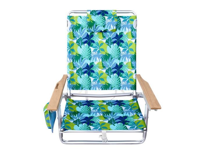 E-Z Up Hurley Deluxe Backpack Wood Arm Beach Chair – Deluxe Skyline • CHHRDLXWCHSK