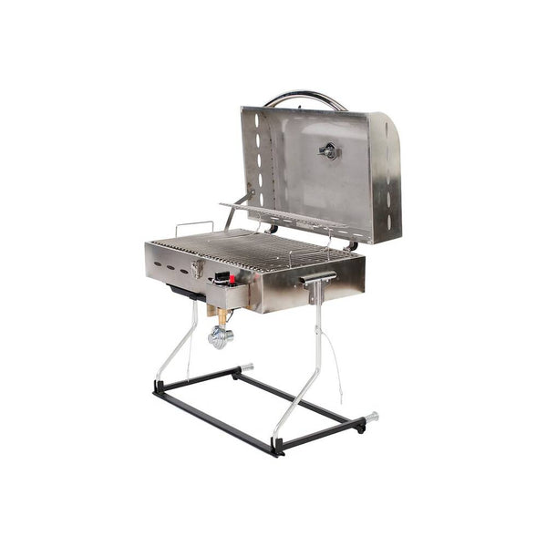 Faulkner Deluxe Gas Grill Deluxe, Stainless Steel • 52302