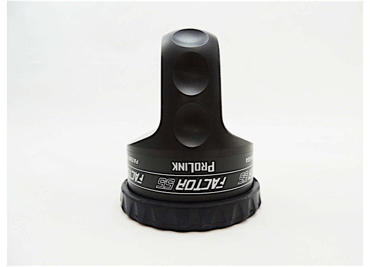 Factor 55 ProLink Loaded Assembly - Black 16000 Lb with Titanium Pin & Rubber Guard • 00015-04