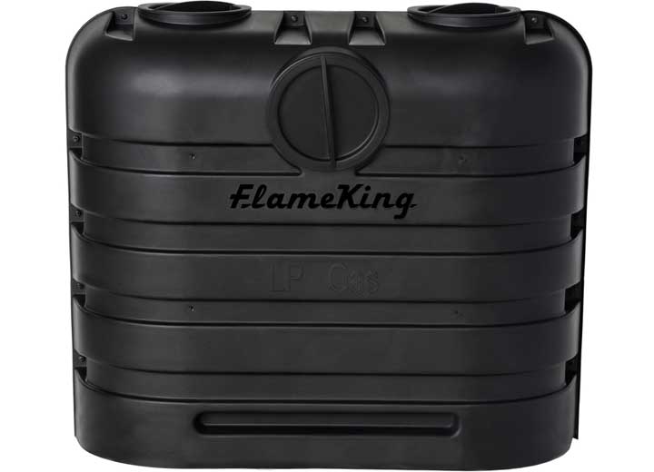 Flame King Dual 30 LB LP Propane Tank Light Plastic Heavy Duty Cover • YSN-PCC-RV30