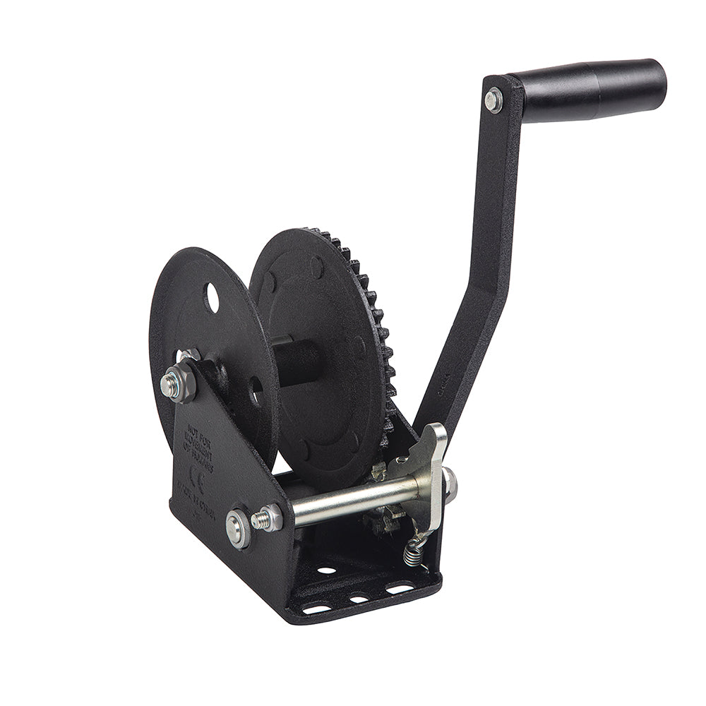 Fulton Trailer Winch, Single-Speed, 1,500 lbs. Capacity, 20 ft. Strap • 142226
