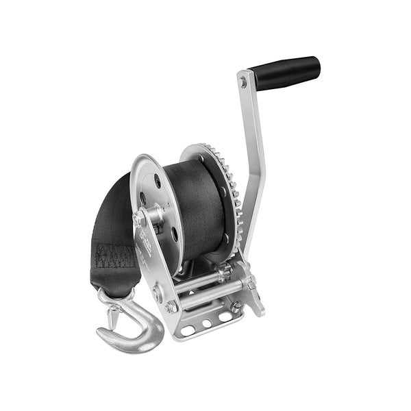 Fulton Trailer Winch, Single-Speed, 1,500 lbs. Capacity, 20 ft. Strap • 142203