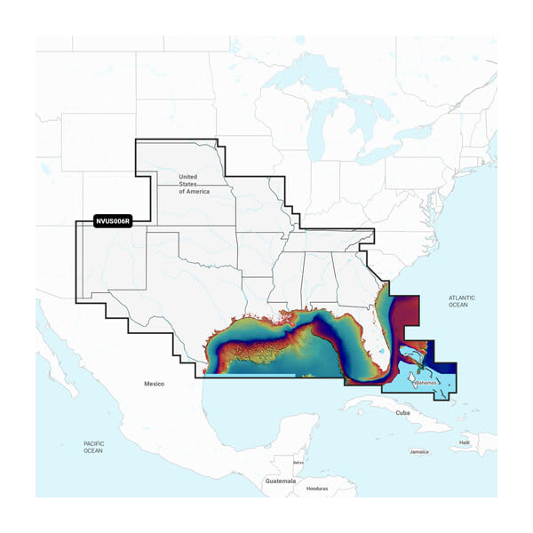 Garmin Navionics+ Vision+ US South • 010-C1290-00
