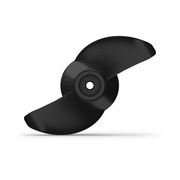 Garmin RH Rotation 2-Blade Plastic Non-Thru Hub Exhaust Weedless Propeller for Force Trolling Motors • 010-12832-01