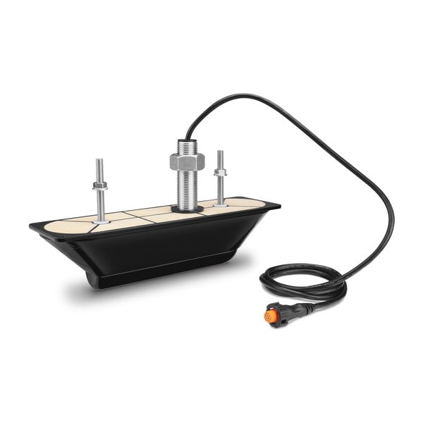 Garmin Ultra High-Definition GT34UHD-TH 12-Pin Plastic External Thru-hull Mount Transducer with 20' Cable • 010-12776-10