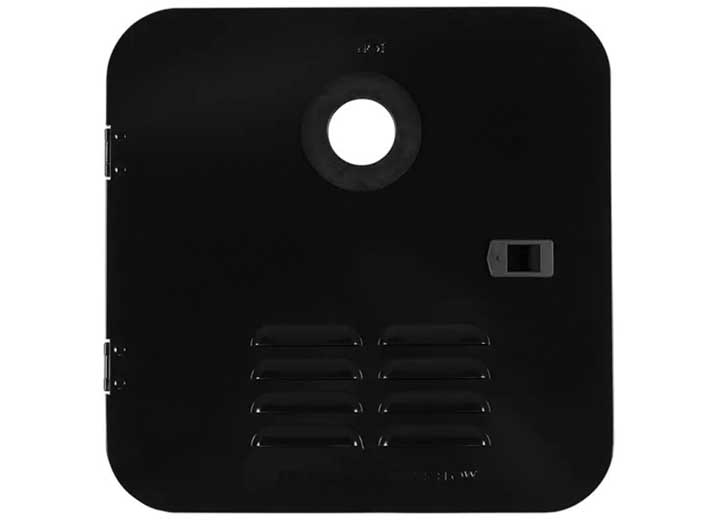 Girard RV Water Heater Door Installation Kit - 6 Gallon (Suburban), Black • 2022107536