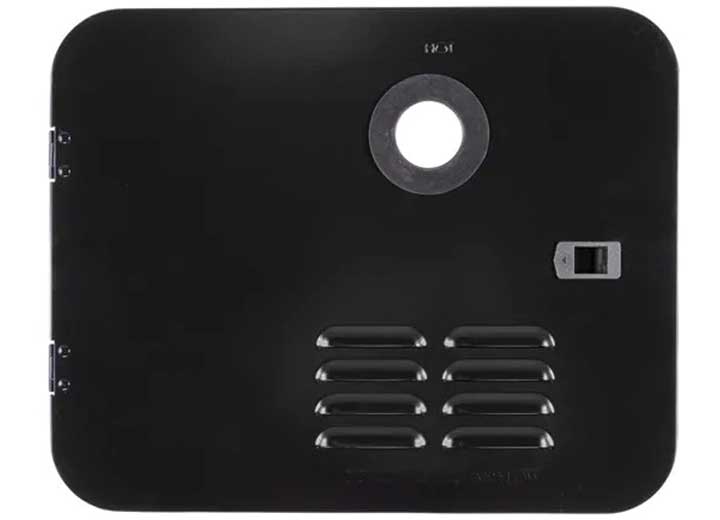 Girard RV Water Heater Door Installation Kit - 6-Gallon (Atwood/Dometic), Black • 2022107538