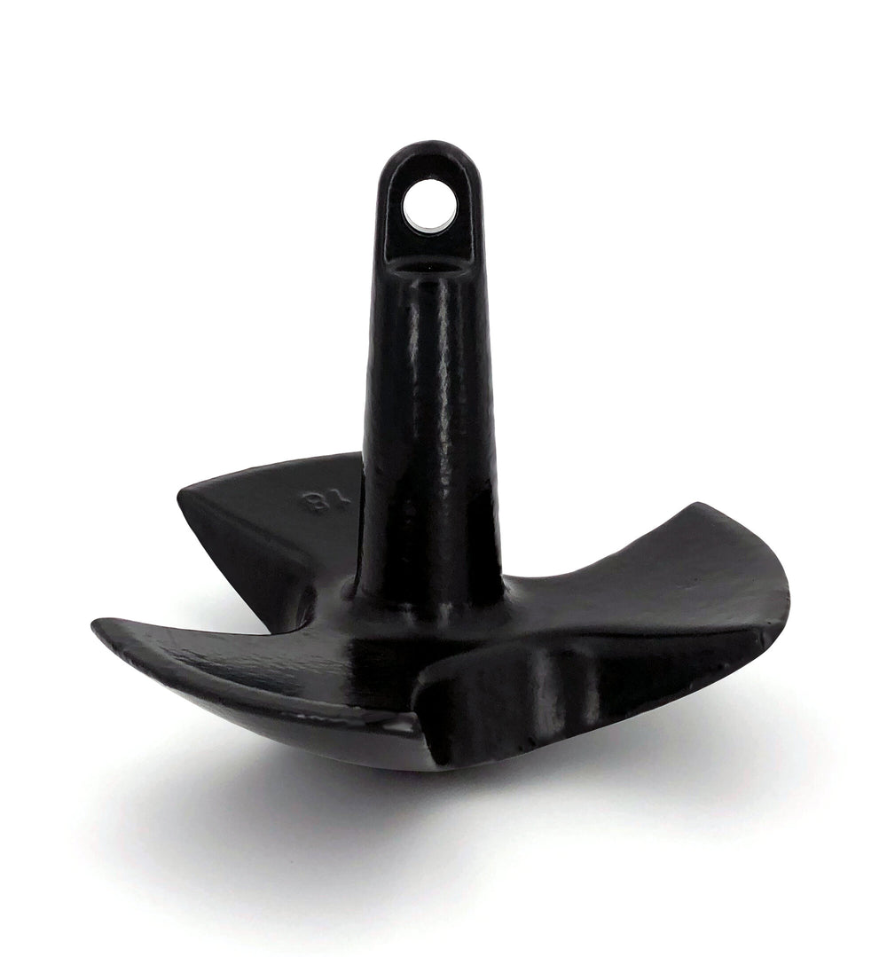 Greenfield 30 Lb. River Anchor - Black • 530-E-UPC