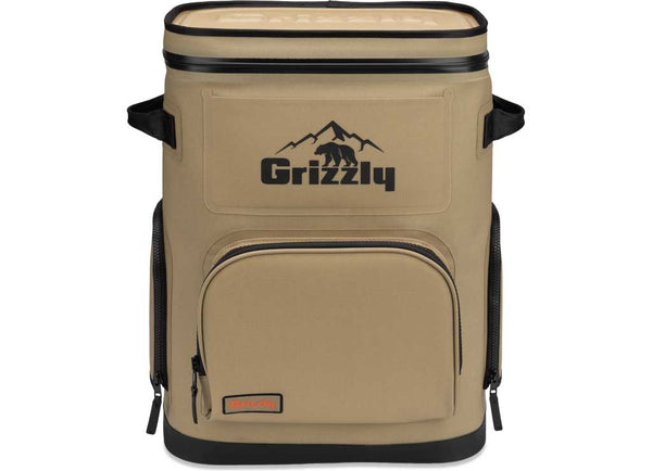 Grizzly Drifter 24-Can Backpack Cooler, Tan • 4408112