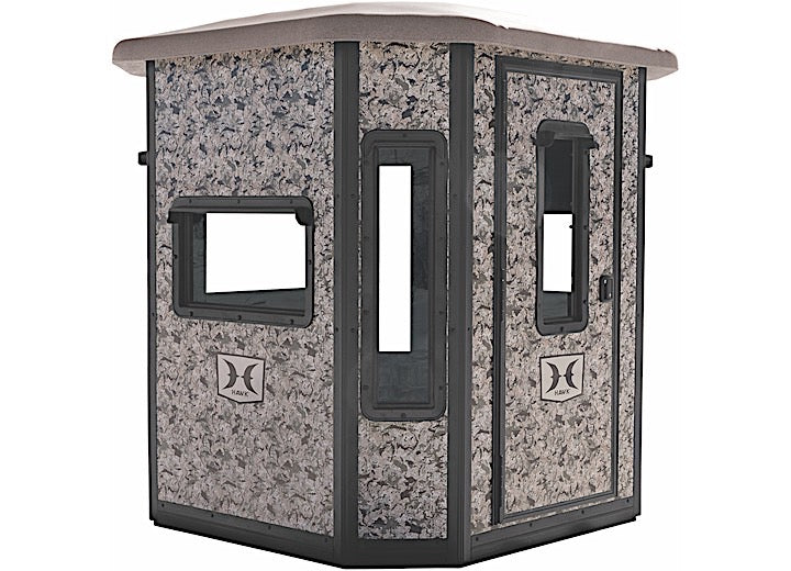 Hawk The Office Box Blind with 10' Elite Tower • HWK-BBB5000-10C