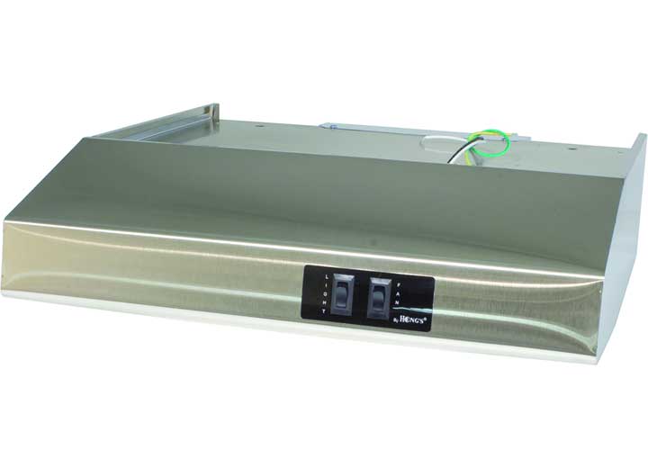 Heng's 20" Stainless Steel 12V Range Hood • R04LP4500-C
