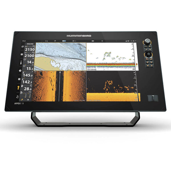 Humminbird Apex 19 MEGA SI+ 18.5" Fish Finder/Chartplotter with Transducer • 411240-1