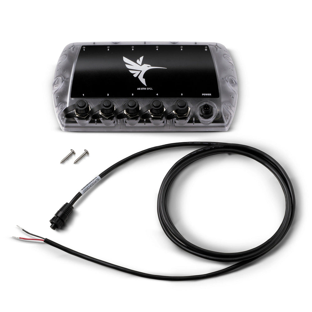 Humminbird AS ETH 5PGL • 5 Port Ethernet Switch • 411850-1
