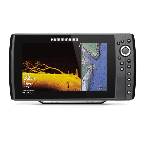 Humminbird HELIX 10 MEGA DI+ GPS G4N CHO Display Only • 411410-1CHO