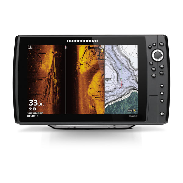 Humminbird HELIX 12 CHIRP MEGA SI+ GPS G4N CHO Display Only • 411450-1CHO