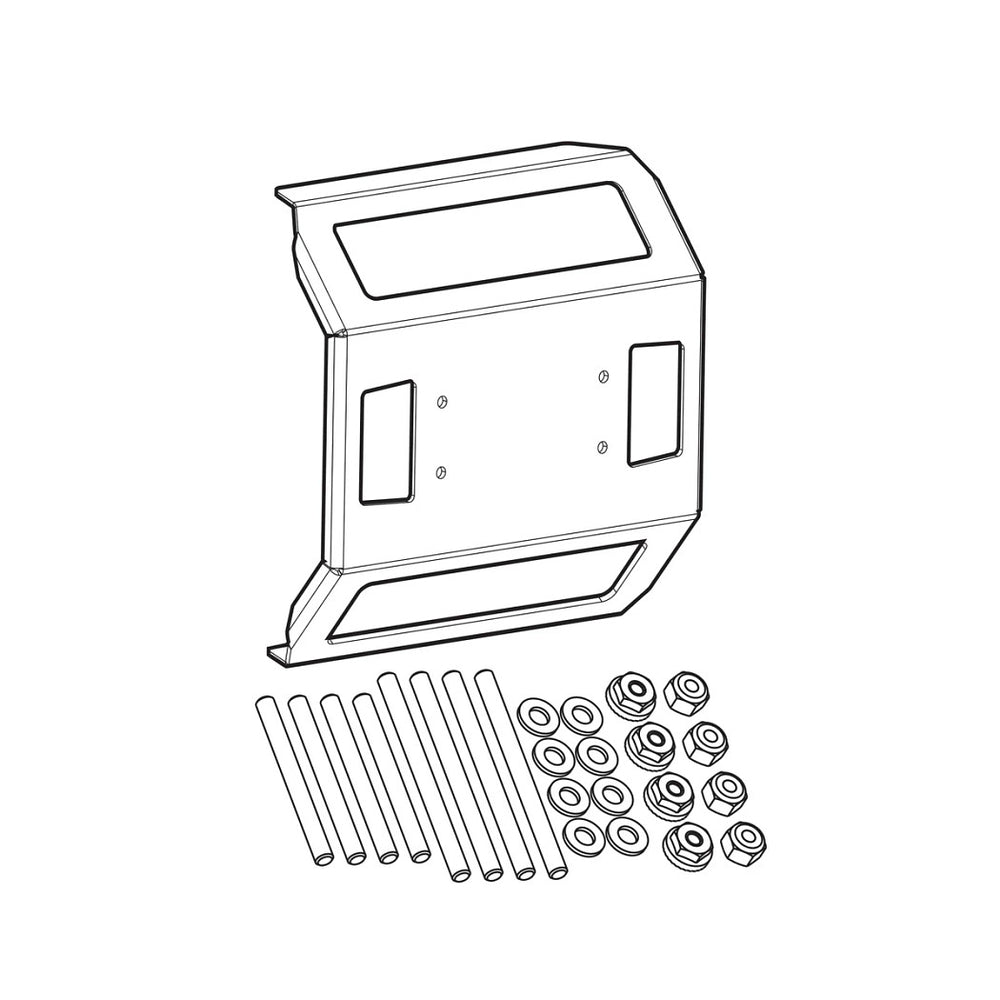 Humminbird IDMK S15R - In-Dash Mounting Kit SOLIX 15 Models • 740177-1