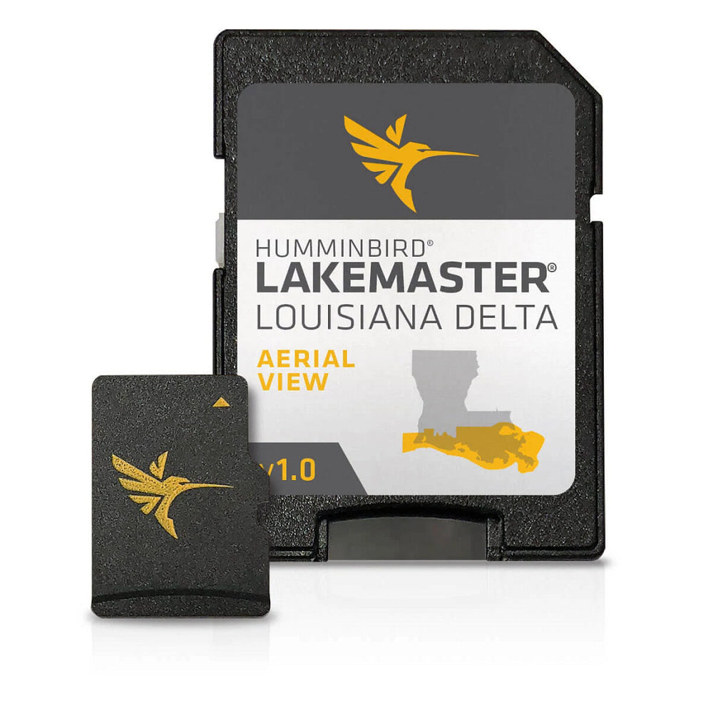 Humminbird LakeMaster Louisiana Delta Aerial View V1 • 600050-1
