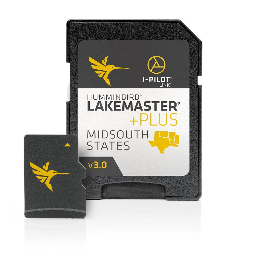 Humminbird LakeMaster Plus Midsouth States V3 microSD Format Electronic Chart • 600009-8