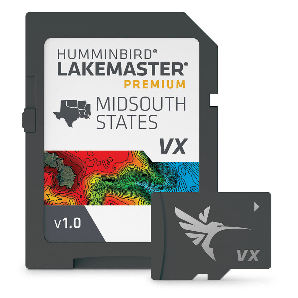 Humminbird LakeMaster Premium Mid-South States V1 • 602005-1