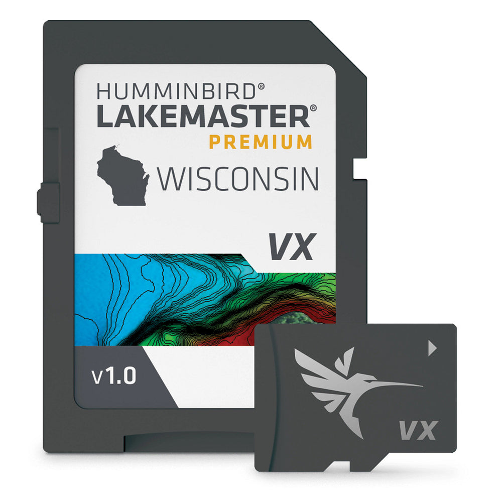 Humminbird LakeMaster Premium Wisconsin V1 • 602010-1
