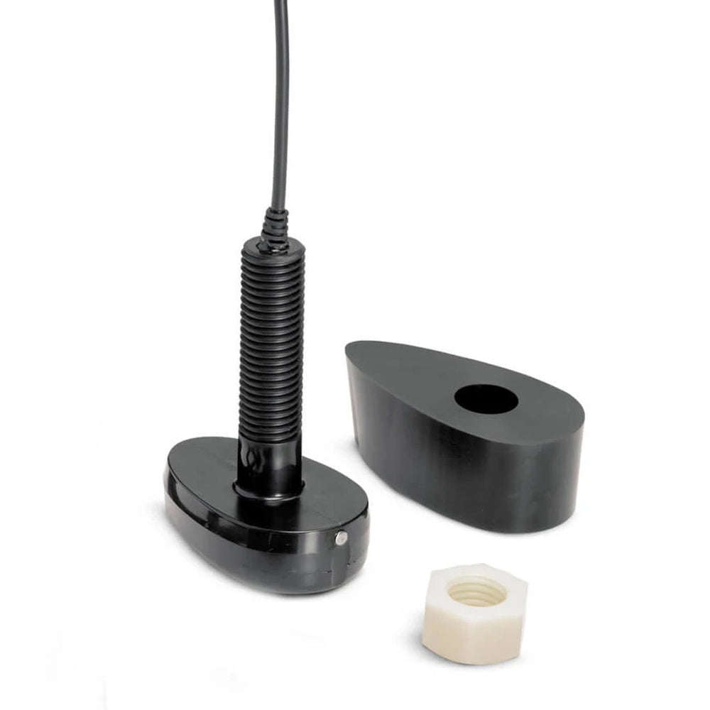 Humminbird XPTH 9 HW T - HELIX Dual Spectrum CHIRP w/ Temp Plastic Thru Hull Transducer • 710279-1
