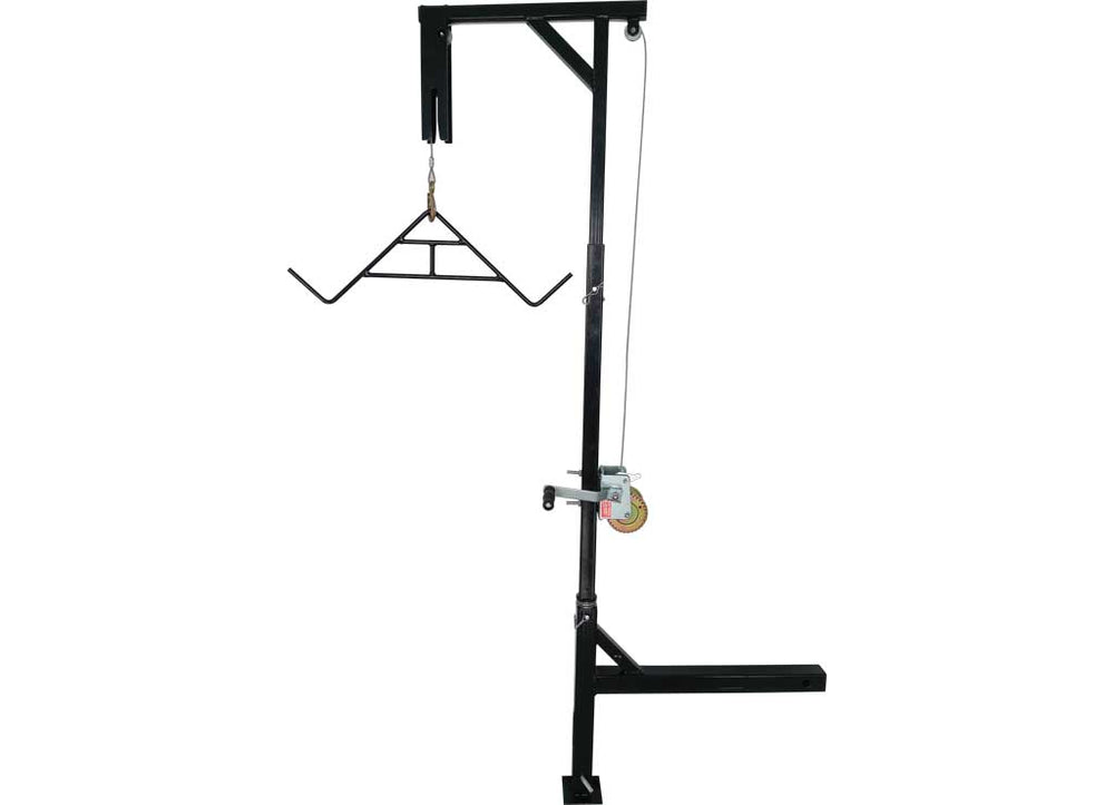 HME Truck Hitch Game Hoist - Complete Kit with Winch/Gambrel) • HME-HH
