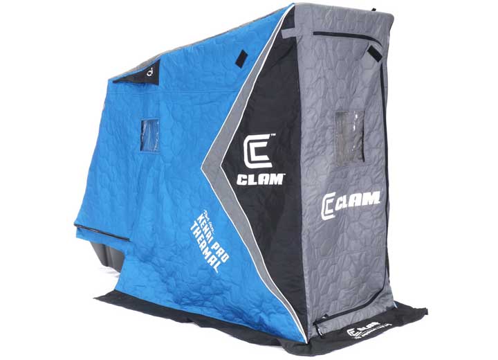 Clam Kenai XT Thermal Fish Trap 1 Person Portable Ice Fishing Shelter • 116610