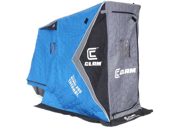 Clam Kenai XT Thermal Fish Trap 1 Person Portable Ice Fishing Shelter • 116610