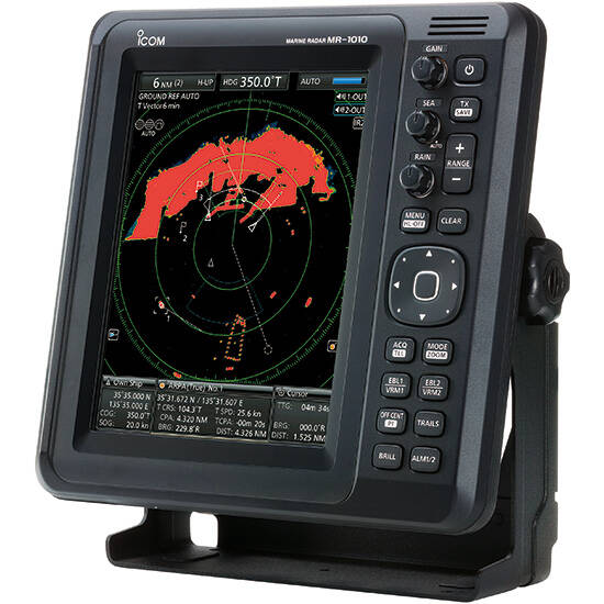 Icom 4kW Marine Radar with Color LCD • MR1010R2 13