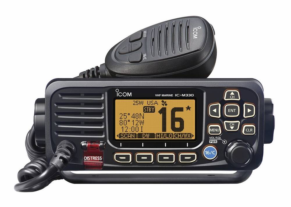 Icom Ultra Compact VHF, Black • M330 BLACK