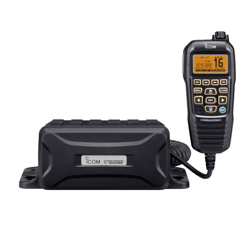 Icom VHF Black Box Transceiver with Command Mic • M400BB